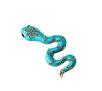 Elegante broche para mujer con diamantes de imitación con textura de aleación para vestidos y trajes, diamantes de imitación de animales, talla única, como se describe