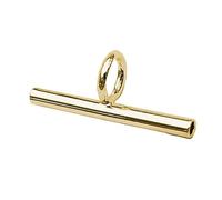 Elegante broche plateado con textura de metal para crear collares colgantes de moda de varios diseños de broches. Adaptador de colgante, 15mm, como se describe