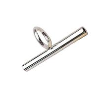 Elegante broche plateado con textura de metal para crear collares colgantes de moda de varios diseños de broches. Adaptador de colgante, 10mm, como se describe