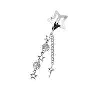 Elegante cadena de estrellas hecha a mano de aleación resistente que ofrece una mezcla de estilos frescos y dulces para mujeres modernas, uso casual