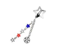 Elegante cadena de estrellas hecha a mano de aleación resistente que ofrece una mezcla de estilos frescos y dulces para mujeres modernas, uso casual