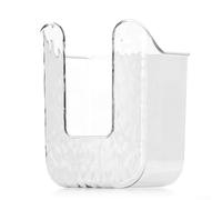 Elegante caja de almacenamiento montada en la pared para un cómodo acceso a toallitas húmedas en cualquier entorno (blanco)