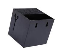 Elegante caja de almacenamiento para herramientas de cuidado del cabello, espacioso contenedor para organizar todos los accesorios de peluquería de forma ordenada para uso en salones de belleza