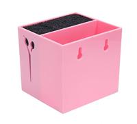 Elegante caja de almacenamiento para herramientas de cuidado del cabello, espacioso contenedor para organizar todos los accesorios de peluquería de forma ordenada para uso en salones de belleza