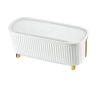 Elegante caja organizadora de cables para sala de estar, dormitorio, escritorio, router, tablero, soporte de gran capacidad, organizador de cables para regletas de alimentación