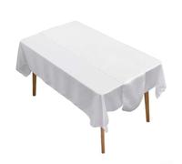 Elegante camino de mesa de satén para eventos modernos, perfecto para bodas y banquetes, aspecto lujoso (blanco)