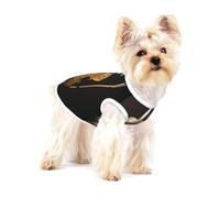Elegante camiseta de violín prémium para perro, ropa suave 100% algodón para perros, perfecta para perros pequeños a medianos, camisas elegantes y cómodas para perros, talla L