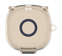 Elegante carcasa protectora para SHOKZ para auriculares OpenFit2 T920, protección de 360 grados contra daños diarios (gris transparente)