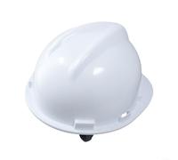 Elegante casco de construcción de perfil bajo hecho de material ABS que equilibra el estilo y la funcionalidad (blanco)