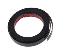 Elegante cinta decorativa de 5 m de largo hecha de material impermeable para mejoras del hogar (2 cm de ancho, negro)