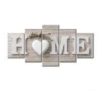 Elegante colección de 5 piezas de impresión en lienzo sin marco, perfecta para decoración del hogar, oficina o apartamento