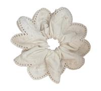 Elegante coletero de encaje para el pelo, de tela suave, accesorio para el pelo para mujeres y niñas, para uso diario, fiesta, boda, casual, graduación, ocasión