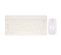 Elegante combo de teclado y ratón inalámbricos, diseño retro que se une a la funcionalidad moderna, respuesta sensible con exquisitos botones