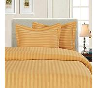 Elegante Confort de comodidad Rueca y desvanecimiento Resistente 1500 Hilos de 1500 - Damask Stripes Calidad egipcia Luxurious Silky Soft 3pc Cubiert