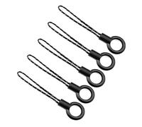 Elegante cordón de punto integrado anillos clip compatible para dispositivos móviles USB unidades bolsillos correas de muñeca anti pérdida anti caída teléfono celular cámara correas