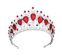 Elegante corona de cristal grande para novia, para boda, princesa, reina, tocado, graduación, concurso, fiesta, accesorios de joyería para el cabello, celebración de los 16 años