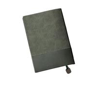 Elegante cuaderno de piel sintética para profesionales de negocios con páginas suaves y planificador de piel sintética