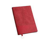Elegante cuaderno de piel sintética para profesionales de negocios con páginas suaves y planificador de piel sintética