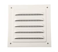 Elegante cubierta cuadrada de ventilación hecha de aleación de aluminio para uso doméstico u oficina (100 x 100 mm)