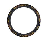 Elegante Cubierta para Volante De Coche Rama De Blindados De EE. UU. Cubierta De Volante Suave Protector De Volante para Furgoneta, Camión, Varios Vehiculos