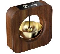 Elegante Cubo de Madera Pomodoro Timer - El Original - Temporizador de Escritorio para Productividad & Concentración, Ideal para Trabajo & Estudio, Hermoso Objeto Decorativo para Casa u Oficina