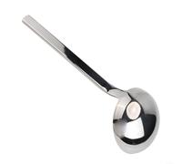 Elegante cuchara de acero inoxidable 304, perfectamente diseñada para funcionalidad y comodidad en el uso diario (grande)