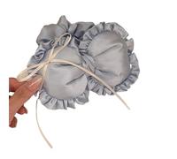 Elegante cuerda elástica para el pelo con forma de corazón y lazo, para mujer, temperamento, moda exagerada, tocados