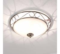 Elegante Deckenleuchte en Bronce 2x E14 Techo Mediterráneo Ø37cm Cocina Interno