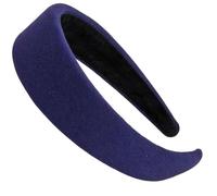 Elegante diadema ancha para mujeres y adolescentes, cómoda tela de seda de leche, accesorio para el pelo para varias ocasiones