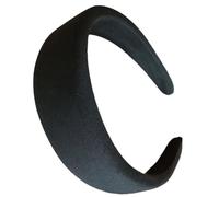 Elegante diadema ancha para mujeres y adolescentes, cómoda tela de seda de leche, accesorio para el pelo para varias ocasiones