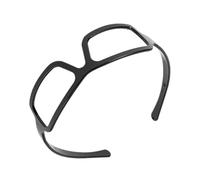 Elegante diadema con diseño de gafas acrílicas resistentes para mujeres de moda, se adapta cómodamente, accesorio para el cabello para uso diario