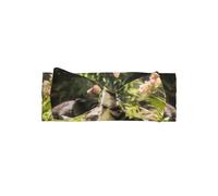 Elegante diadema con lazo para bebé con estampado de gato, diadema elástica súper suave, adecuada para recién nacidos, fiestas, sesiones de fotos y uso diario