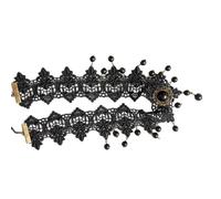 Elegante diadema con perlas adornadas para el pelo, estilo gótico, elegante diadema adecuada para varias ocasiones