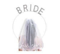 Elegante diadema de cristal para boda, velo, corona de boda para despedida de soltera, Aleación de nailon