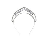 Elegante diadema de diamantes de imitación para bodas, fiestas y uso diario, coronas brillantes para ocasiones formales, elegante diadema para el pelo