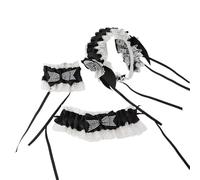 Elegante diadema de encaje y satén con banda elástica modificable, cómodo plan elástico para uso diario, fiestas, cinta de satén modificable
