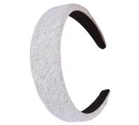 Elegante diadema de esponja de calavera alta para mujeres y niñas, diseño ancho y suave diadema de seda de leche para varios peinados