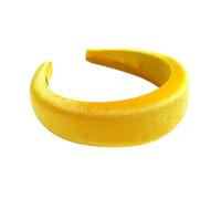 Elegante diadema de esponja transpirable para adolescentes y mujeres, diademas de color plisado