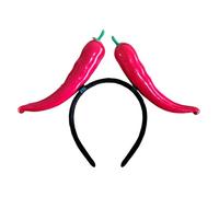 Elegante diadema de resina realista con diseño de frutas y verduras para fiestas y eventos temáticos. Accesorio para disfrazarse