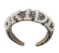 Elegante diadema para el cabello con letras blancas brillantes para novia, coronas de boda para mujer, suministros de boda, joyería para el cabello para mujer, joyería delicada para el cabello de