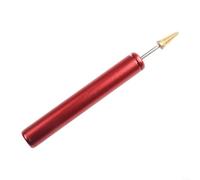 Elegante diseño aluminio cuero tinte pluma ideal para trabajos de impresión de precisión (rojo)
