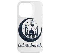 Elegante diseño de Luna islámica Eid Mubarak para Hombres, Mujeres y niños Carcasa para iPhone 14 Pro