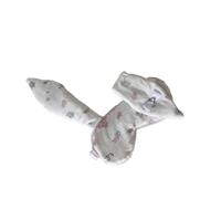 Elegante diseño de orejas de conejo durmiendo cubierta suave sombra ciego ajustable correa para la cabeza para los trabajadores nocturnos viaje largo Trastornos del sueño con orejas