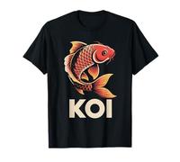 Elegante diseño de Peces koi Naturaleza, Amantes y Arte Camiseta