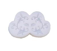 Elegante diseño de relieve para tartas, 5 patrones versátiles, seguro para alimentos, para entusiastas de la repostería, artistas, colección artística de moldes para bordes de tartas