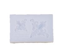 Elegante diseño de relieve para tartas, 5 patrones versátiles, seguro para alimentos, para entusiastas de la repostería, artistas, colección artística de moldes para bordes de tartas