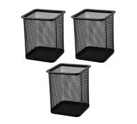 Elegante diseño industrial, portalápices para organizador de escritorio, lo suficientemente grande para guardar varios artículos con diseño de