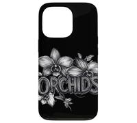 Elegante disfraz de orquídeas para un toque floral Carcasa para iPhone 13 Pro