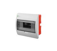 Elegante distribuidor de módulos 1x8 empotrado ELEGANT 2412-01