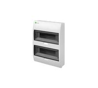 Elegante distribuidor de módulos empotrado 2x12 ELEGANT 2405-01